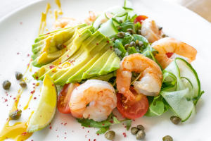 Avocado Prawn Salad