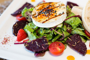 Goat cheese salad