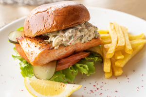 Salmon Burger