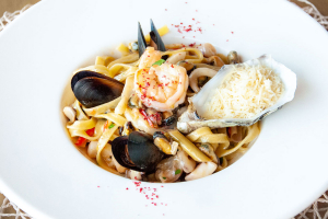 Seafood pasta